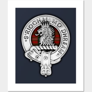 Clan MacGregor Crest & Tartan Posters and Art